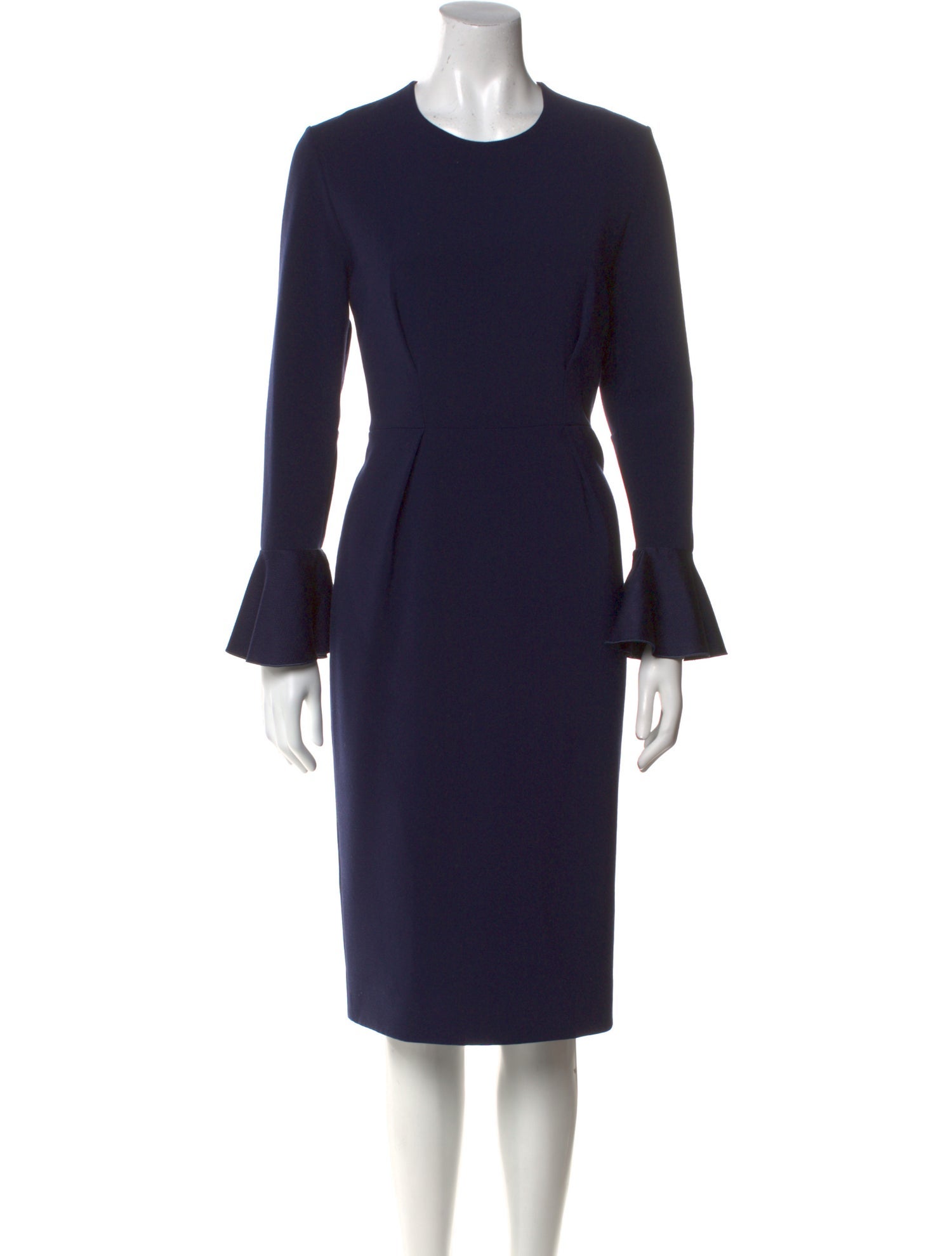 Roksanda Crew Neck Midi Length Dress