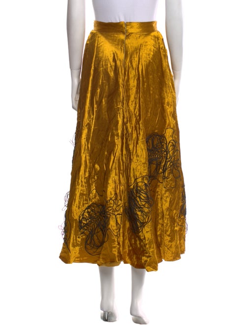 Roksanda Silk Midi Length Skirt