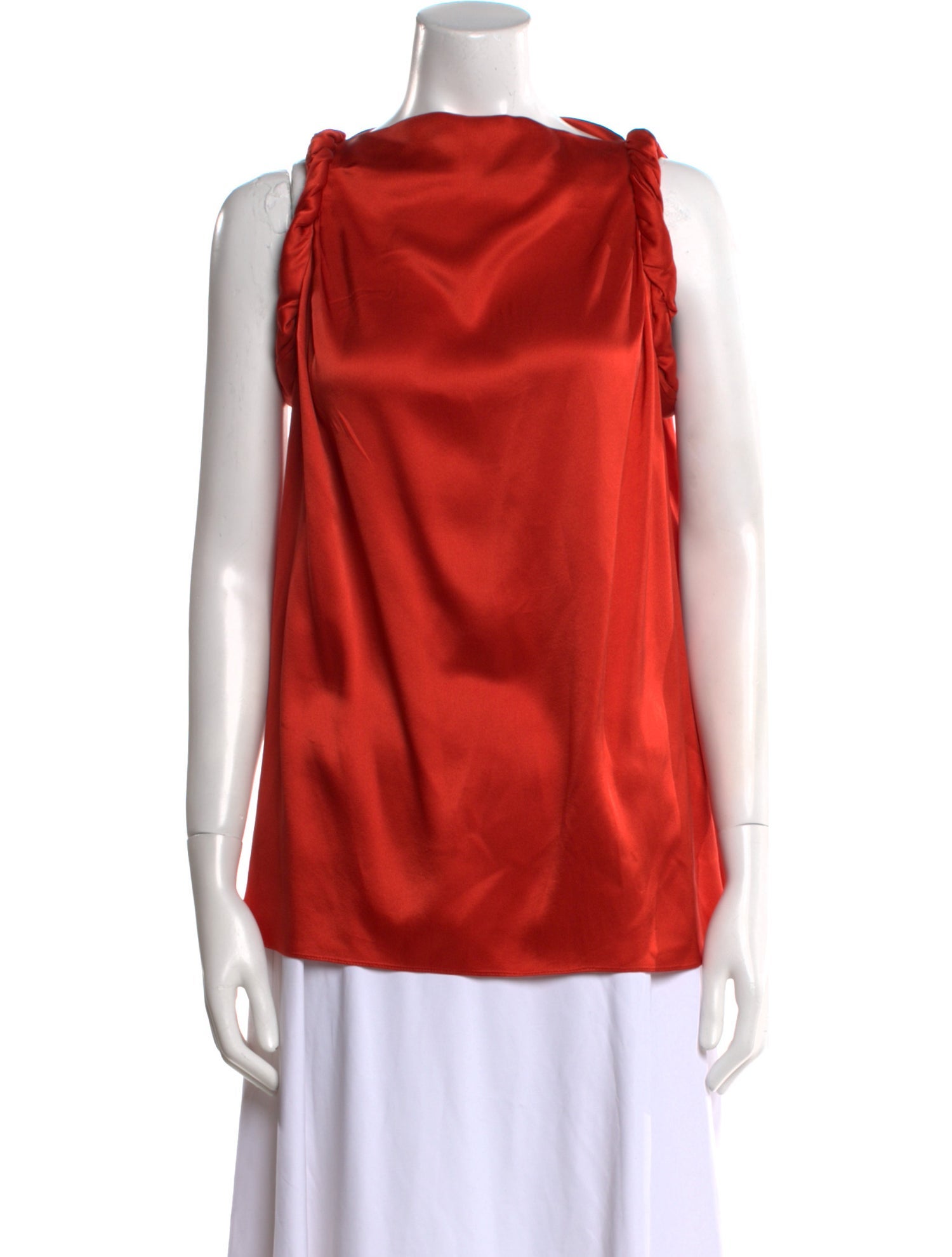 Roksanda Silk Cowl Neck Blouse