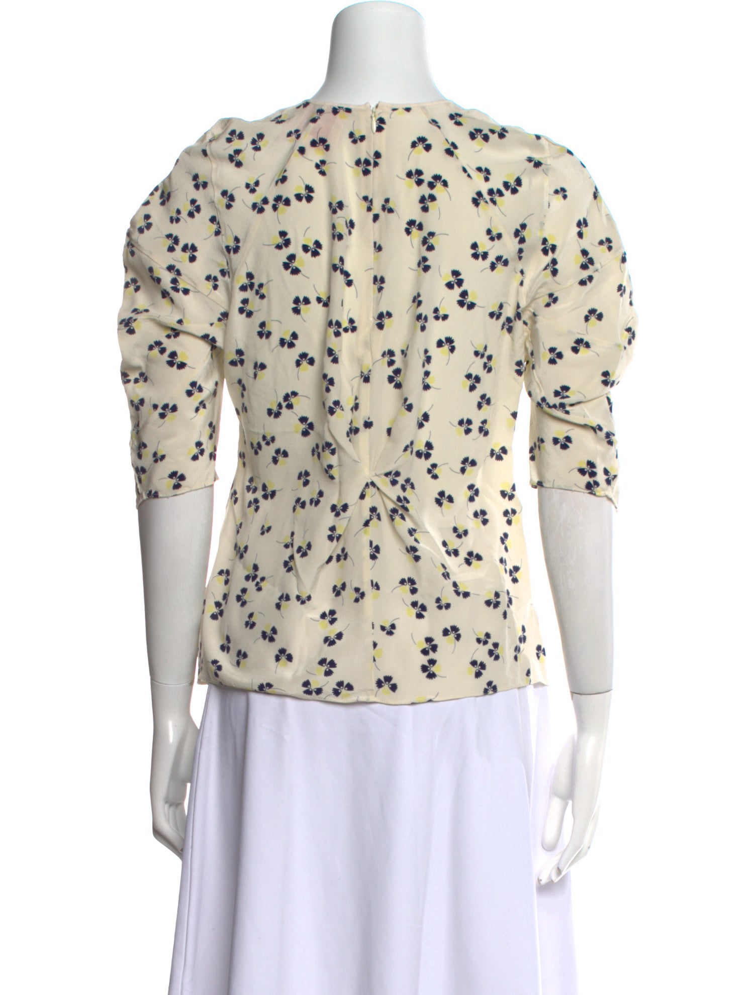 Roksanda Silk Printed Top