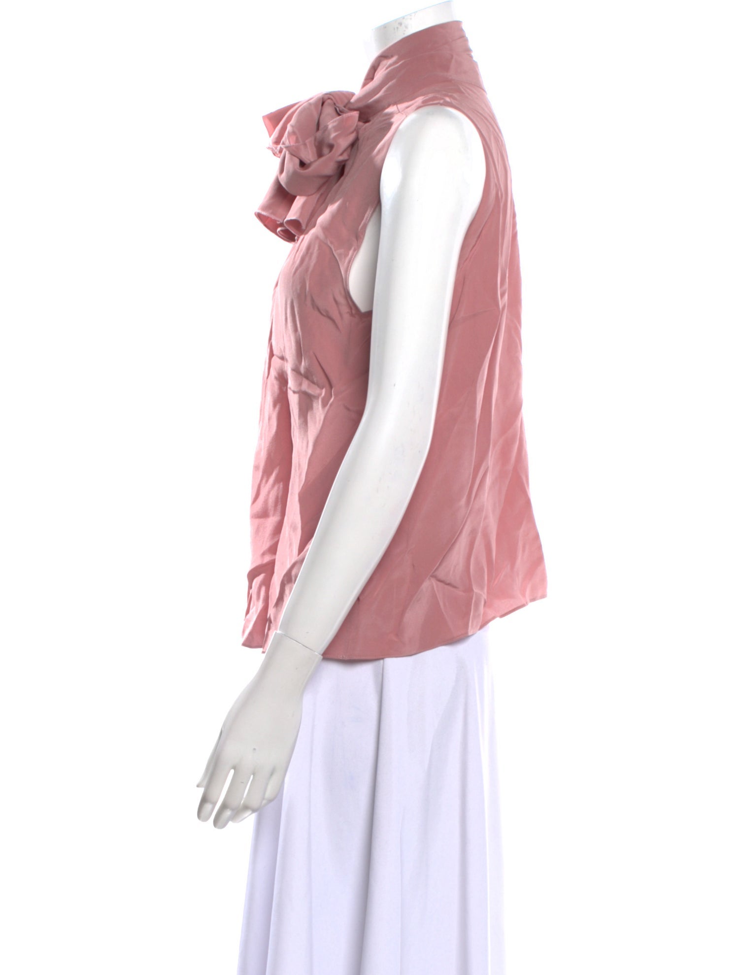 Roksanda Silk Tie Neck Blouse w/ Tags