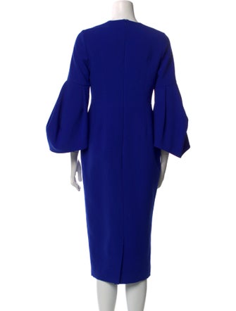 Roksanda Crew Neck Midi Length Dress