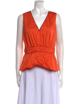 Roksanda V-Neck Sleeveless Top