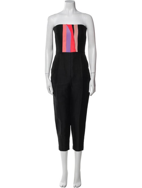 Roksanda Striped Strapless Jumpsuit