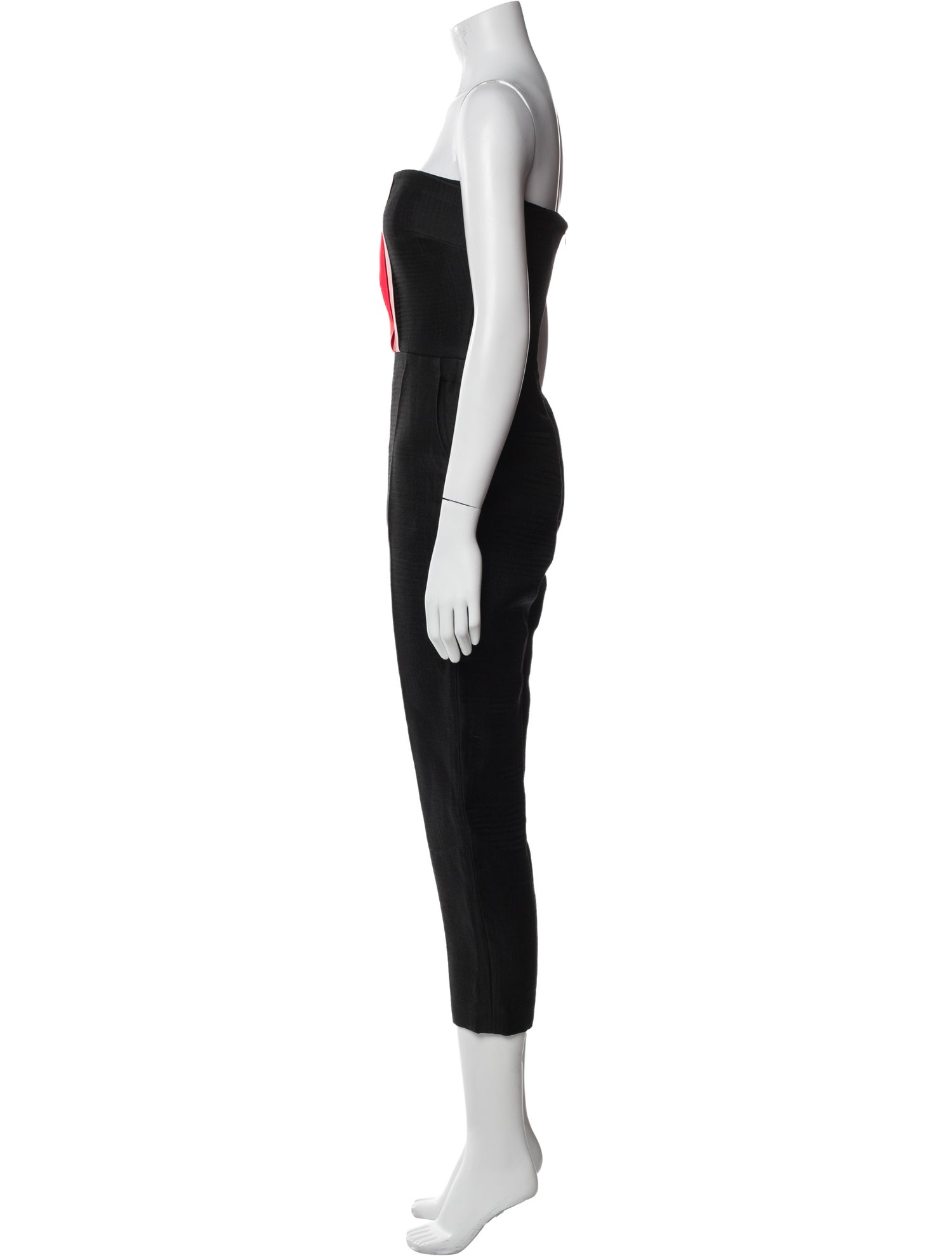 Roksanda Striped Strapless Jumpsuit