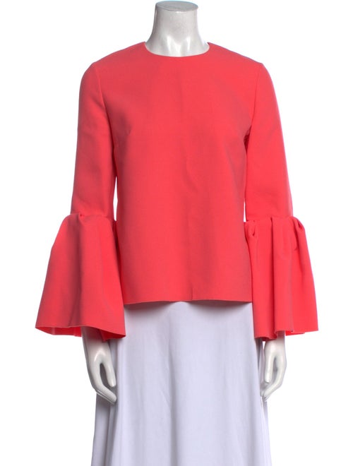 Roksanda Crew Neck Long Sleeve Blouse