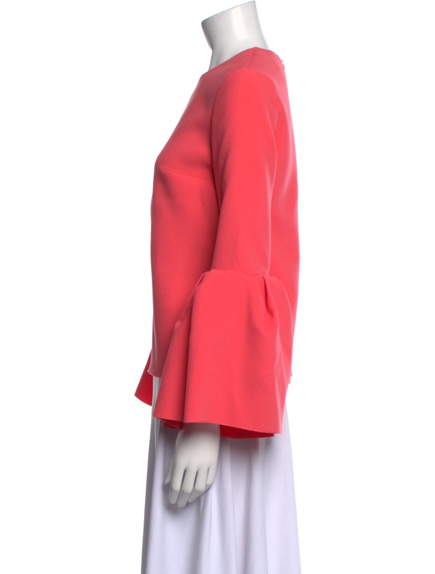 Roksanda Crew Neck Long Sleeve Blouse