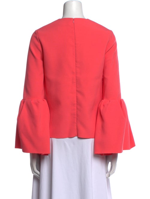 Roksanda Crew Neck Long Sleeve Blouse