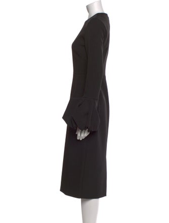 Roksanda Crew Neck Midi Length Dress