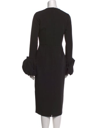 Roksanda Crew Neck Midi Length Dress
