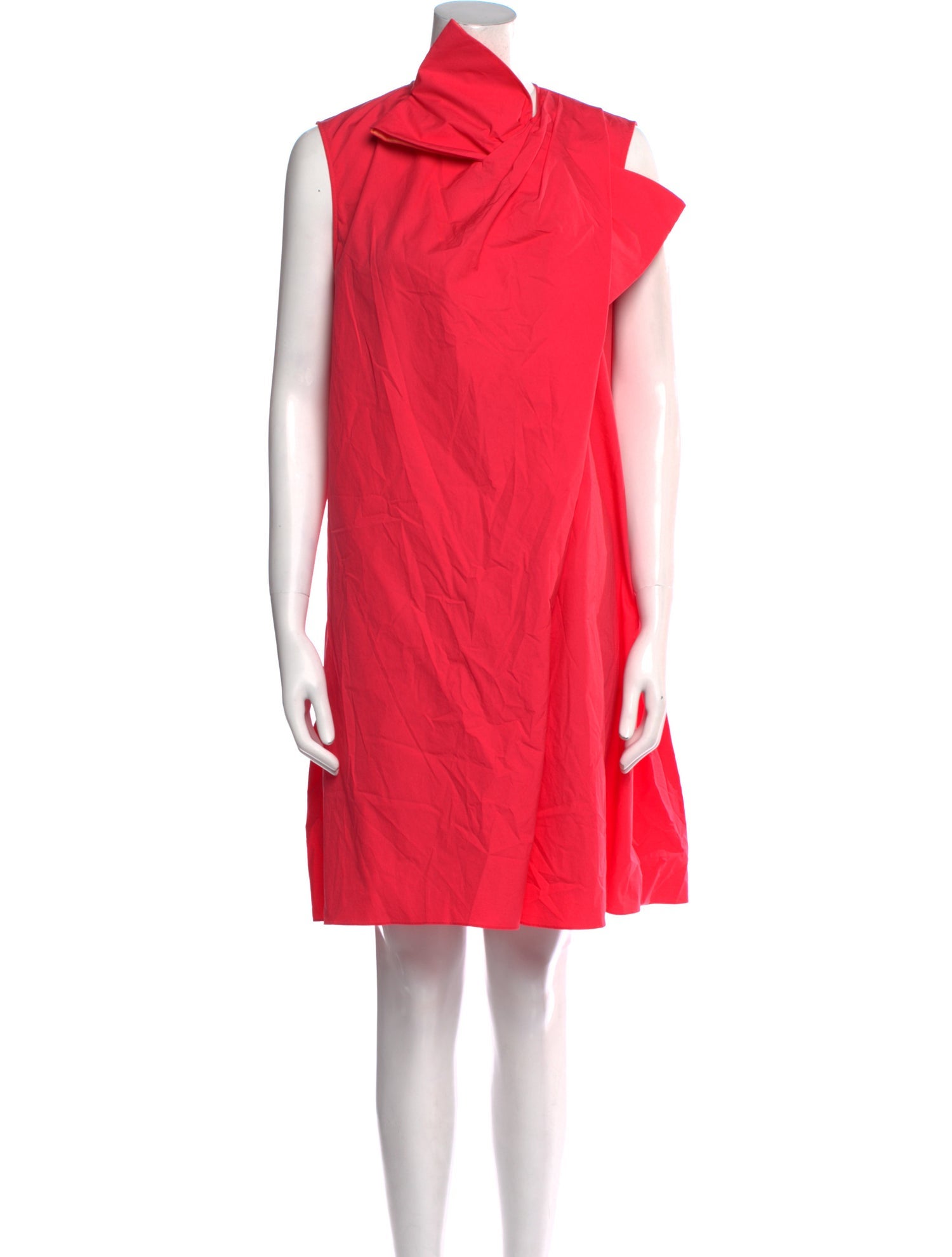 Roksanda Mock Neck Mini Dress