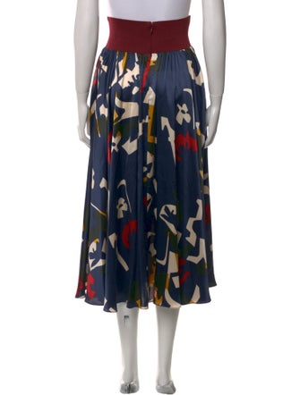 Roksanda Silk Midi Length Skirt