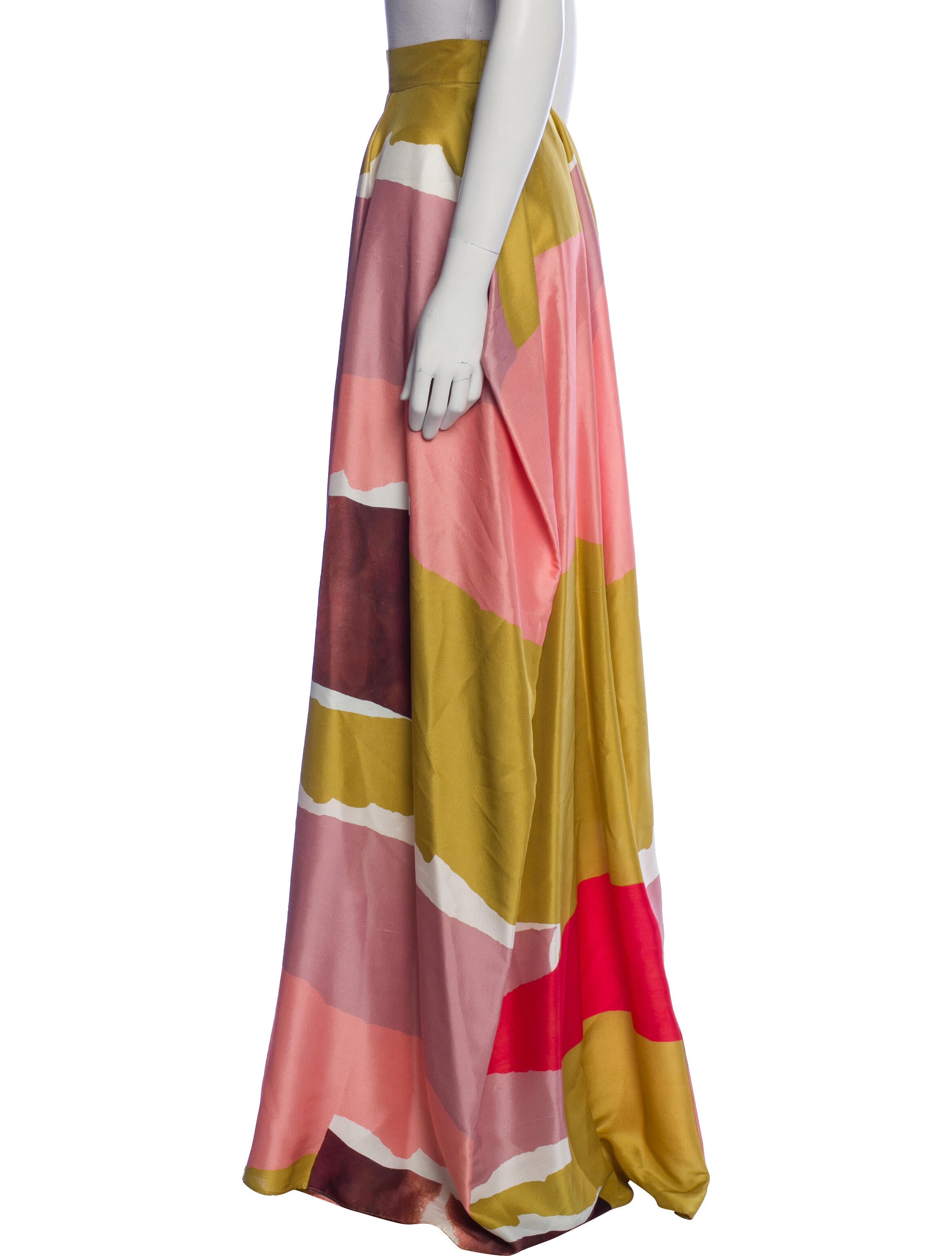 Roksanda Silk Long Skirt