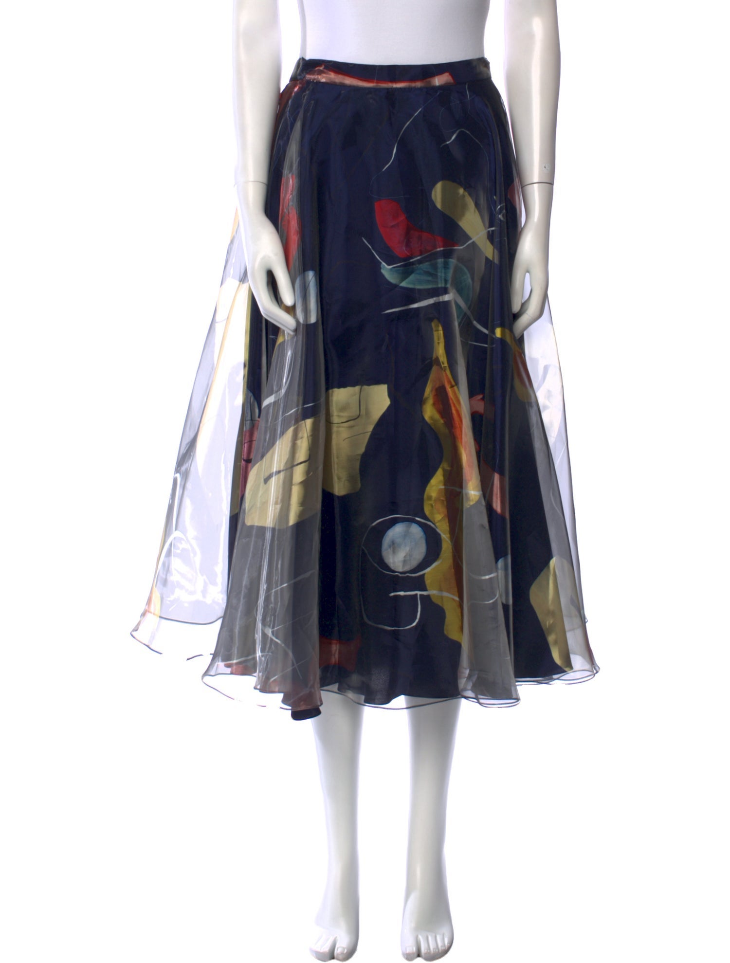 Roksanda Printed Midi Length Skirt w/ Tags