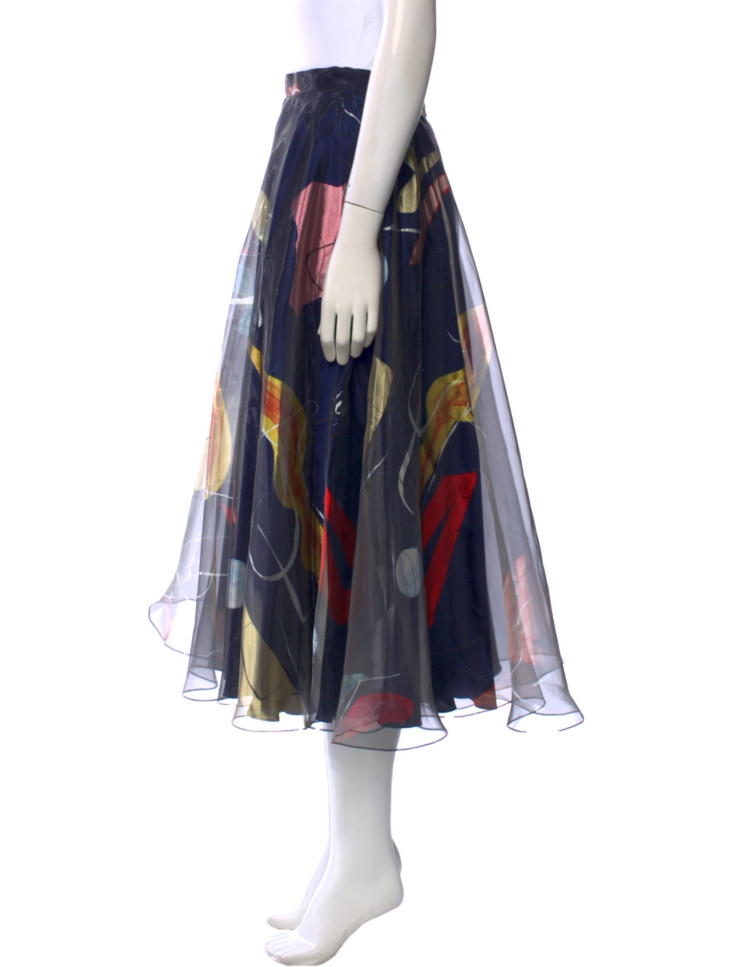 Roksanda Printed Midi Length Skirt w/ Tags