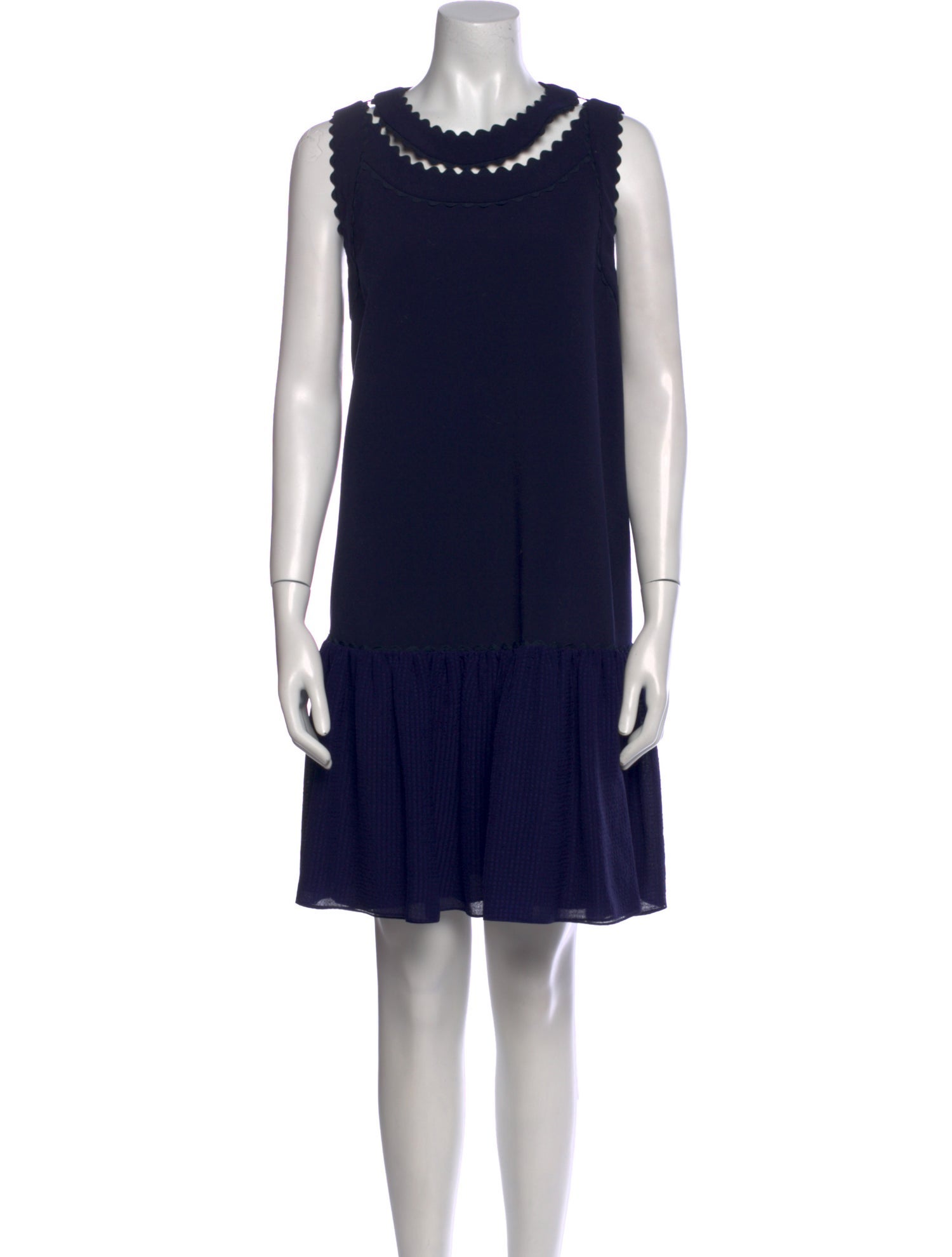 Roksanda Crew Neck Mini Dress