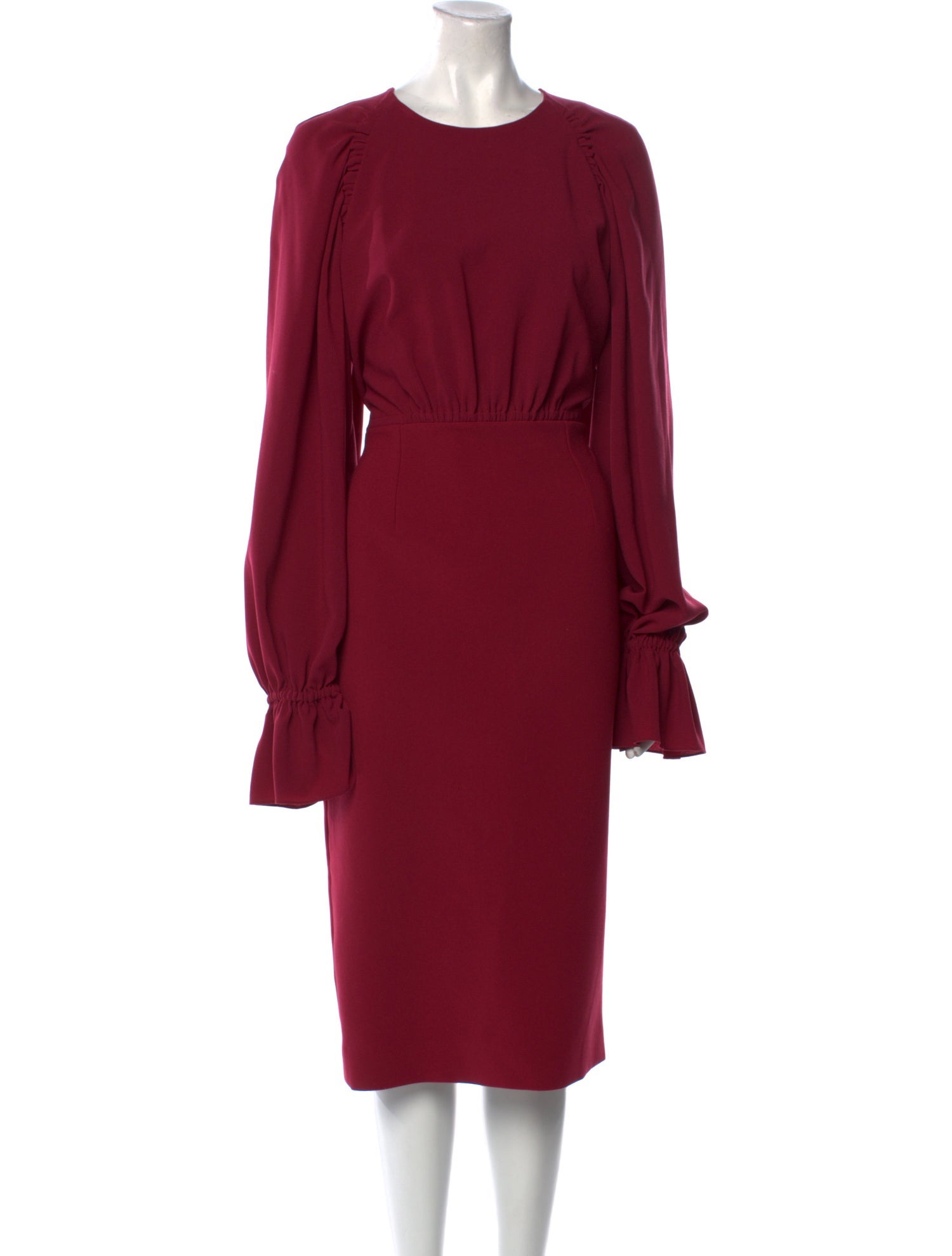 Roksanda Crew Neck Midi Length Dress