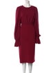 Roksanda Crew Neck Midi Length Dress