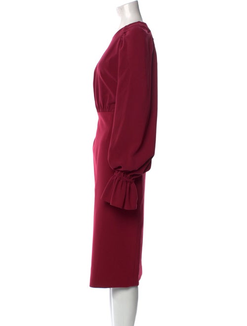 Roksanda Crew Neck Midi Length Dress
