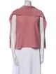 Roksanda Silk Mock Neck Top