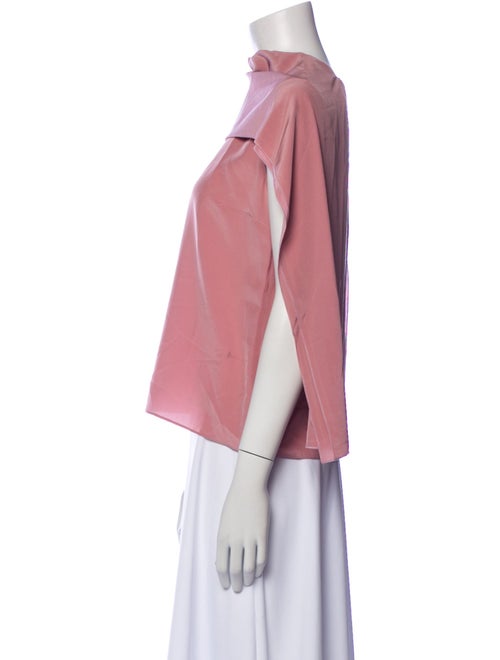 Roksanda Silk Mock Neck Top