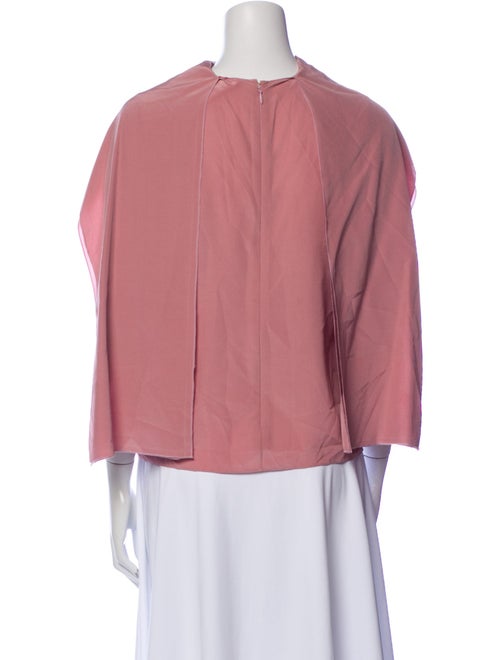 Roksanda Silk Mock Neck Top