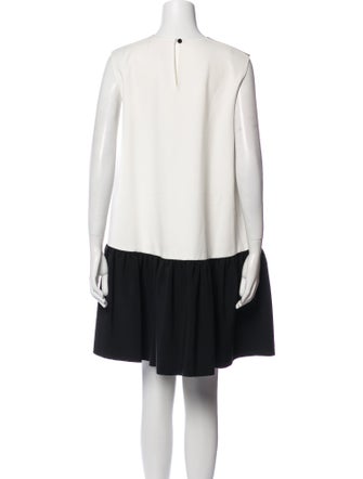 Roksanda Crew Neck Mini Dress