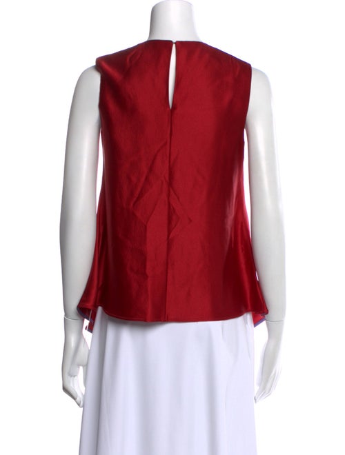 Roksanda Silk Crew Neck Blouse