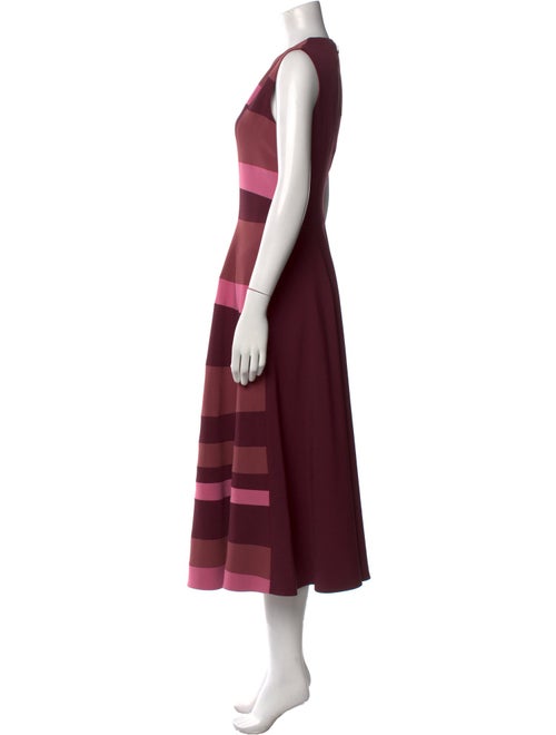 Roksanda Striped Long Dress