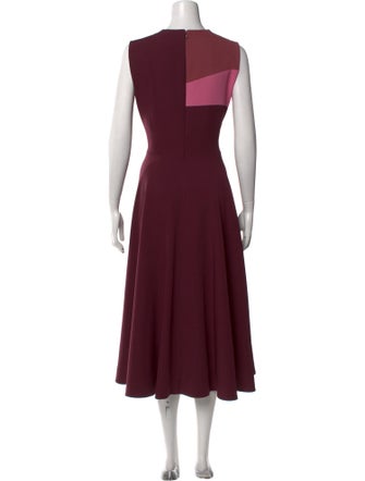 Roksanda Striped Long Dress