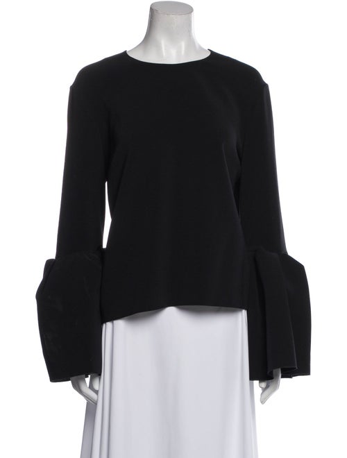 Roksanda Crew Neck Long Sleeve Top