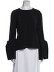 Roksanda Crew Neck Long Sleeve Top