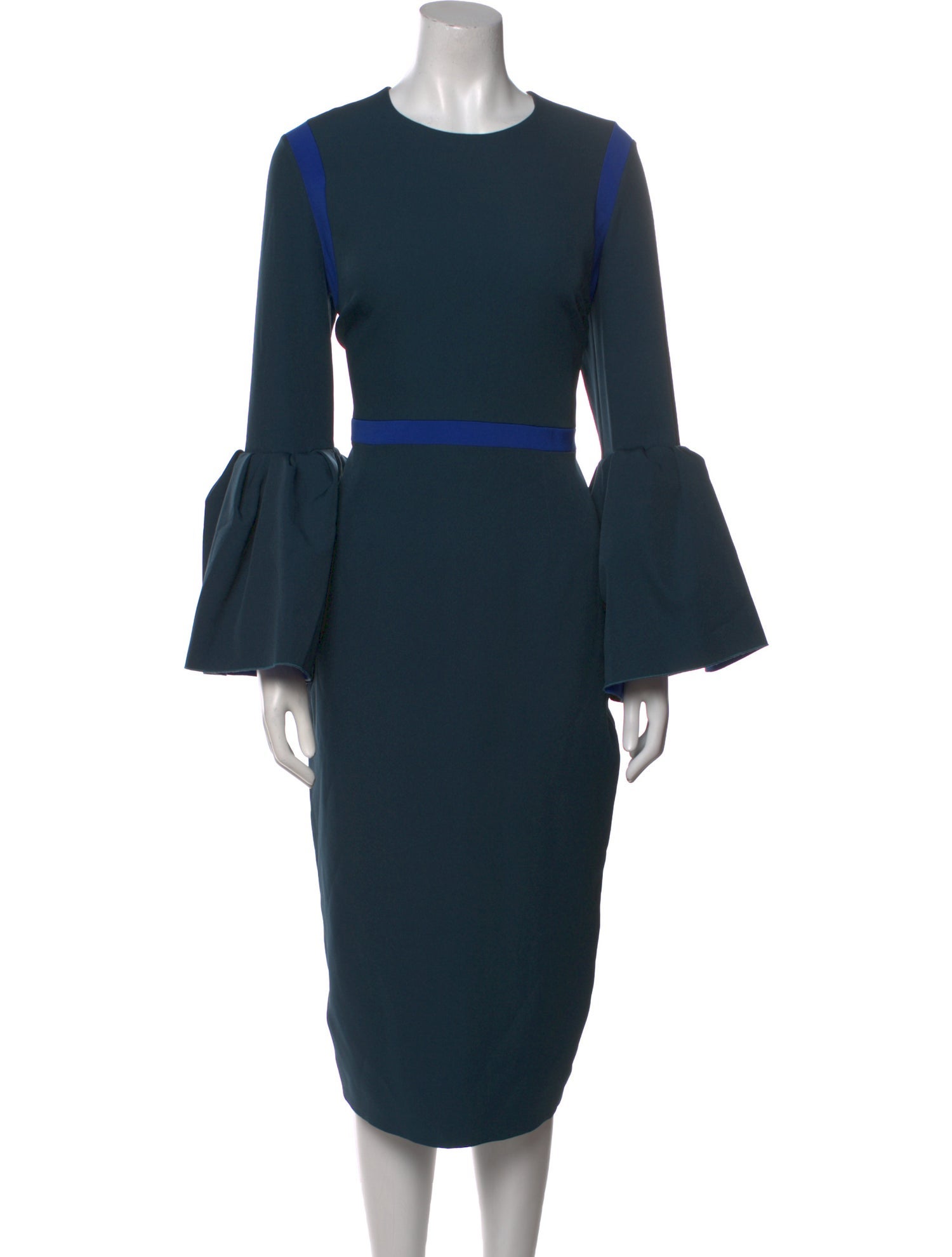 Roksanda Crew Neck Midi Length Dress