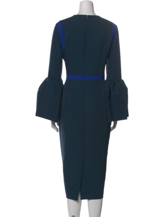 Roksanda Crew Neck Midi Length Dress