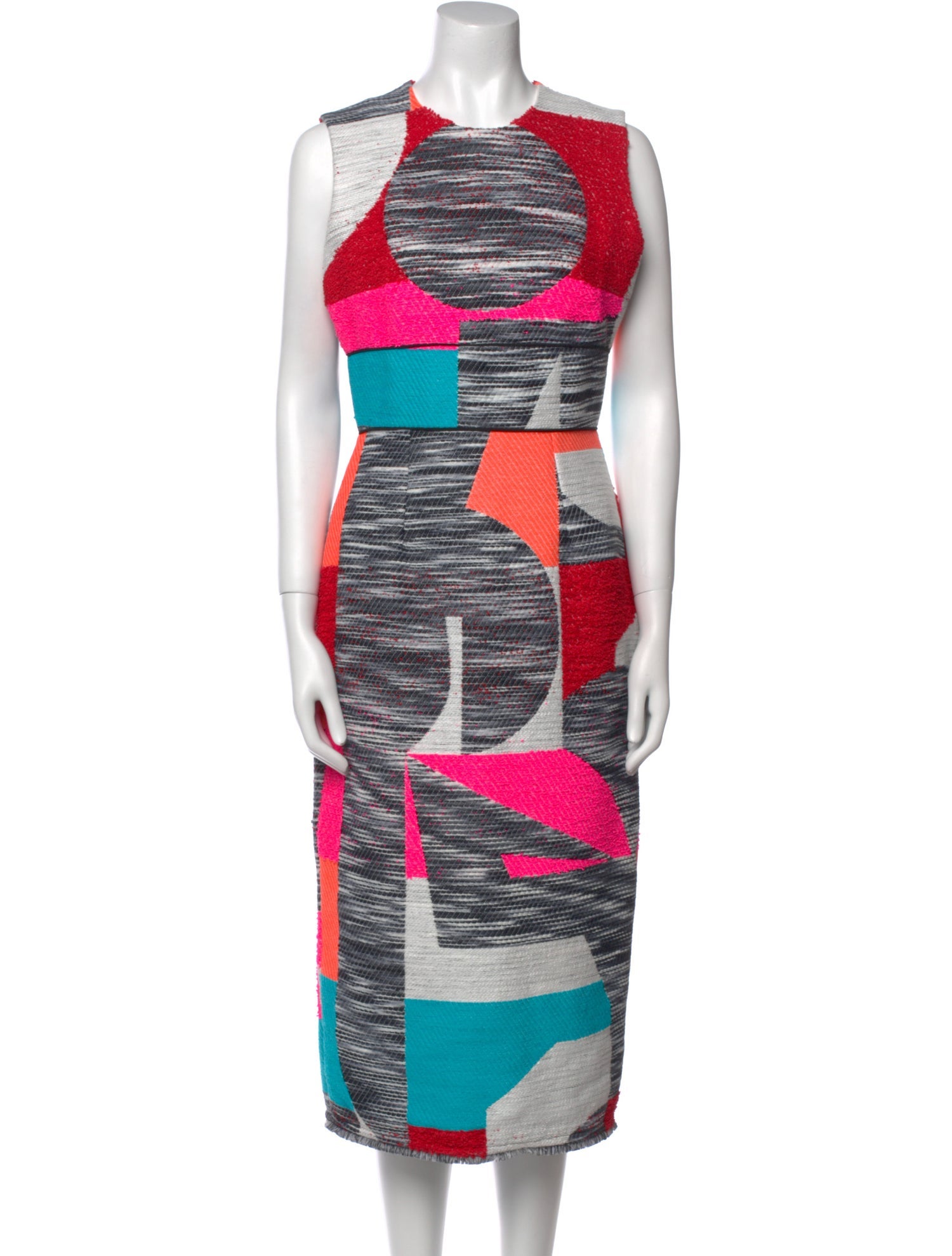 Roksanda Printed Long Dress
