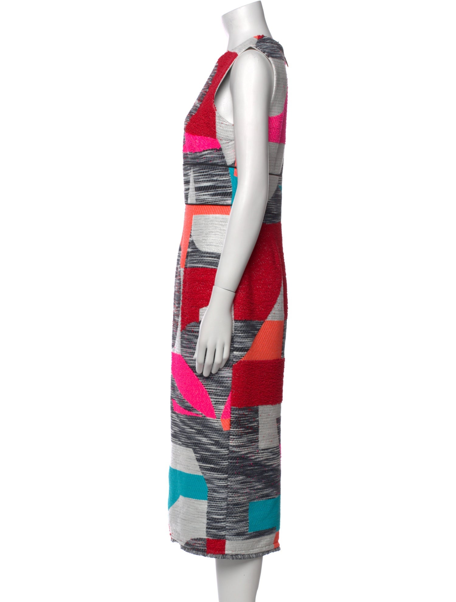 Roksanda Printed Long Dress