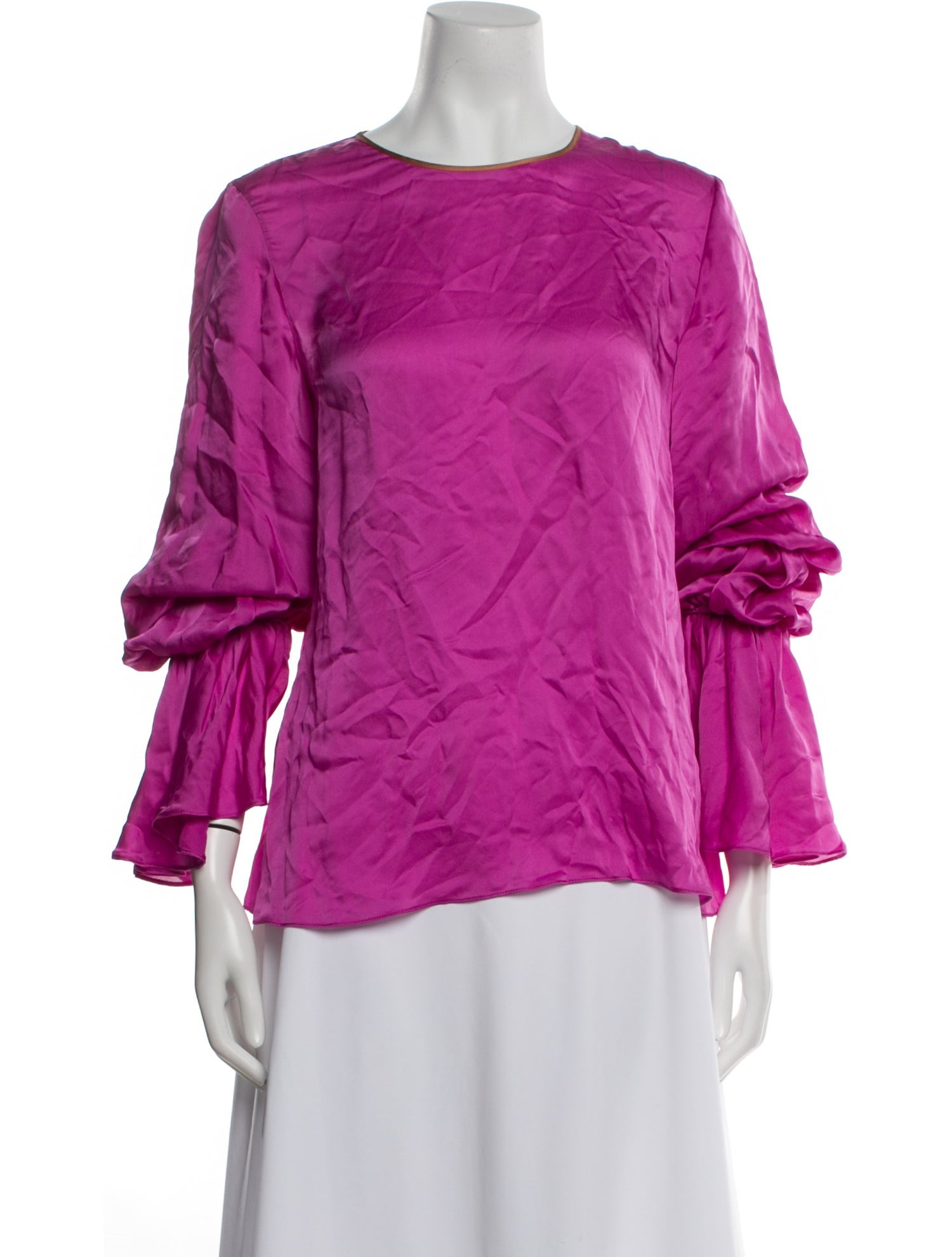 Roksanda Silk Bateau Neckline Blouse w/ Tags