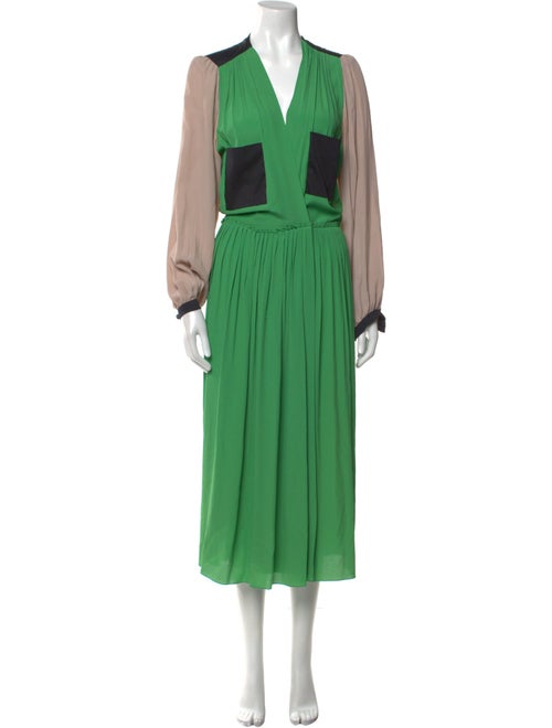 Roksanda V-Neck Midi Length Dress