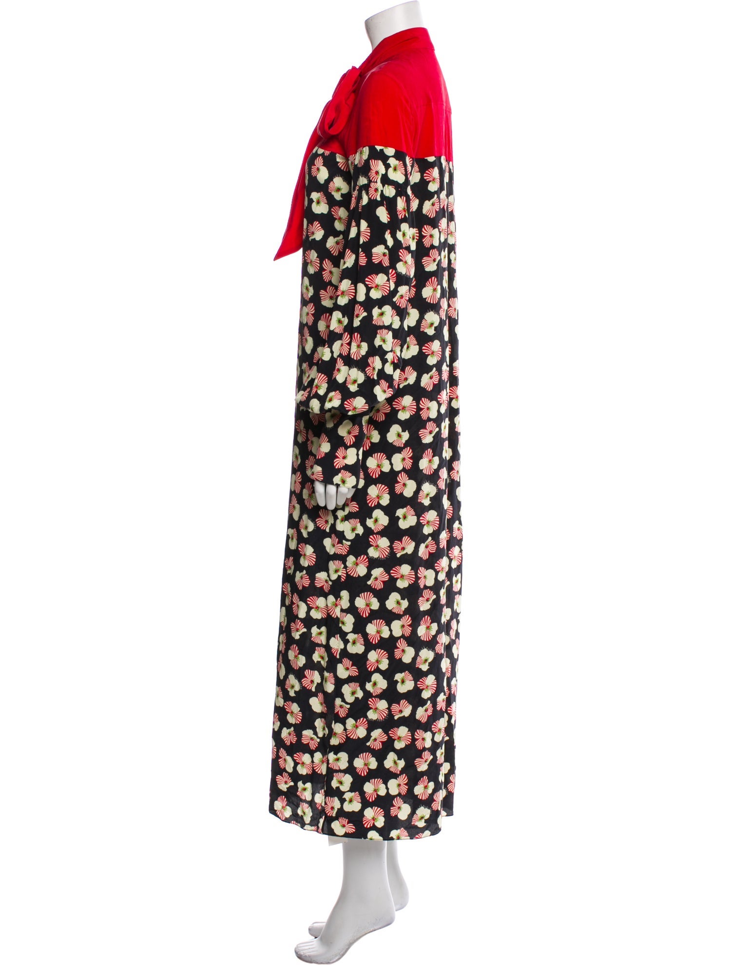 Rokh Silk Midi Length Dress