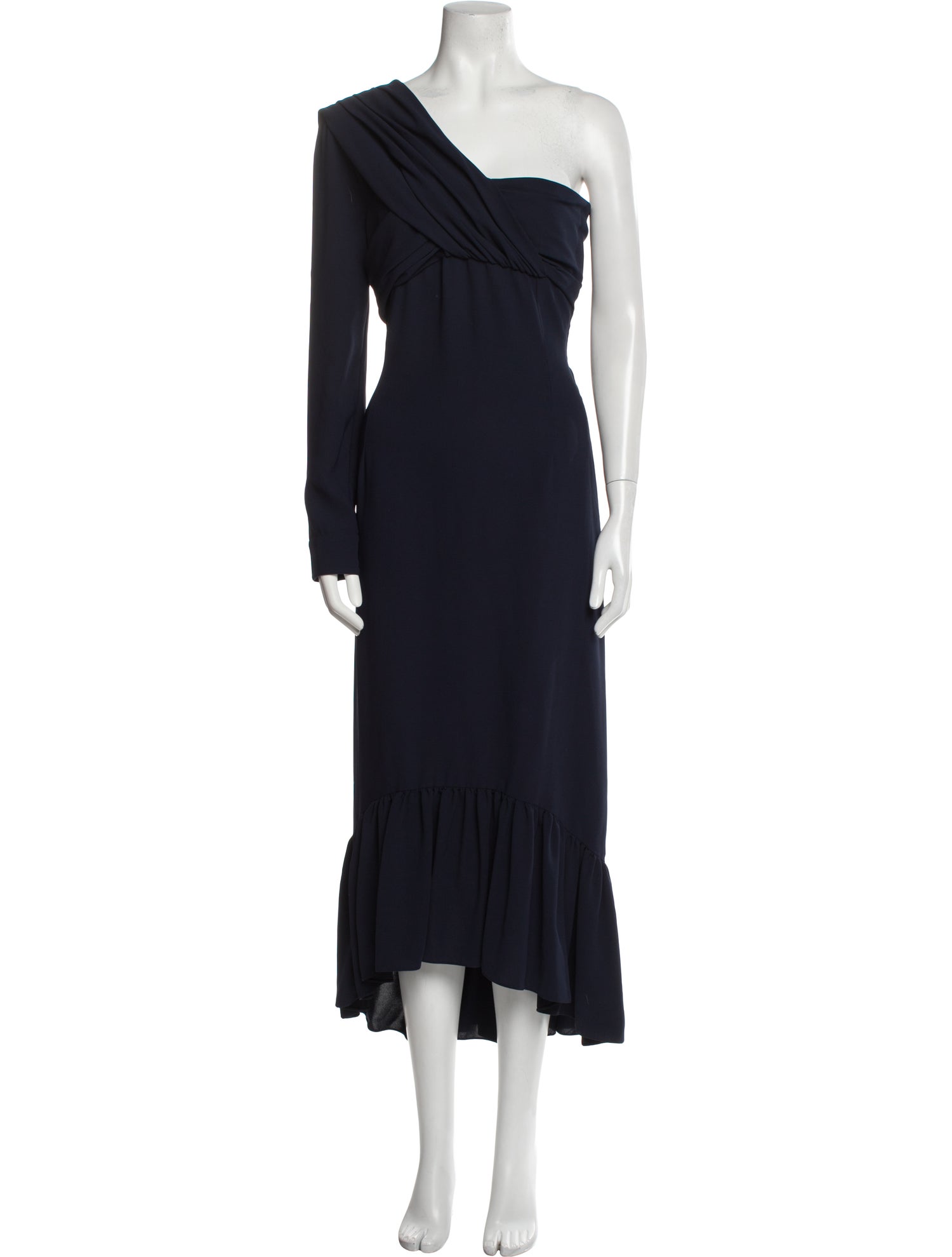 Rokh One-Shoulder Long Dress