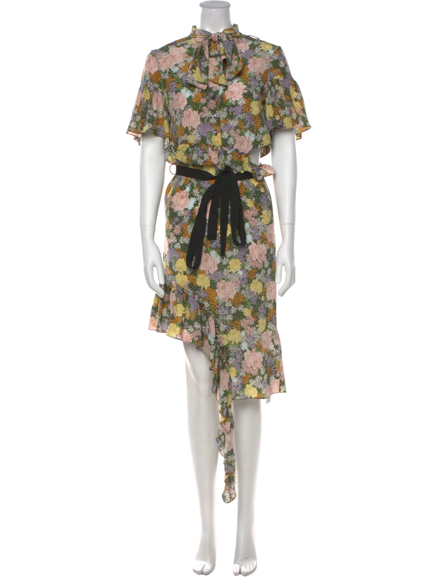 Rokh Silk Mini Dress w/ Tags