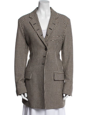 Rokh Plaid Print Pant Set