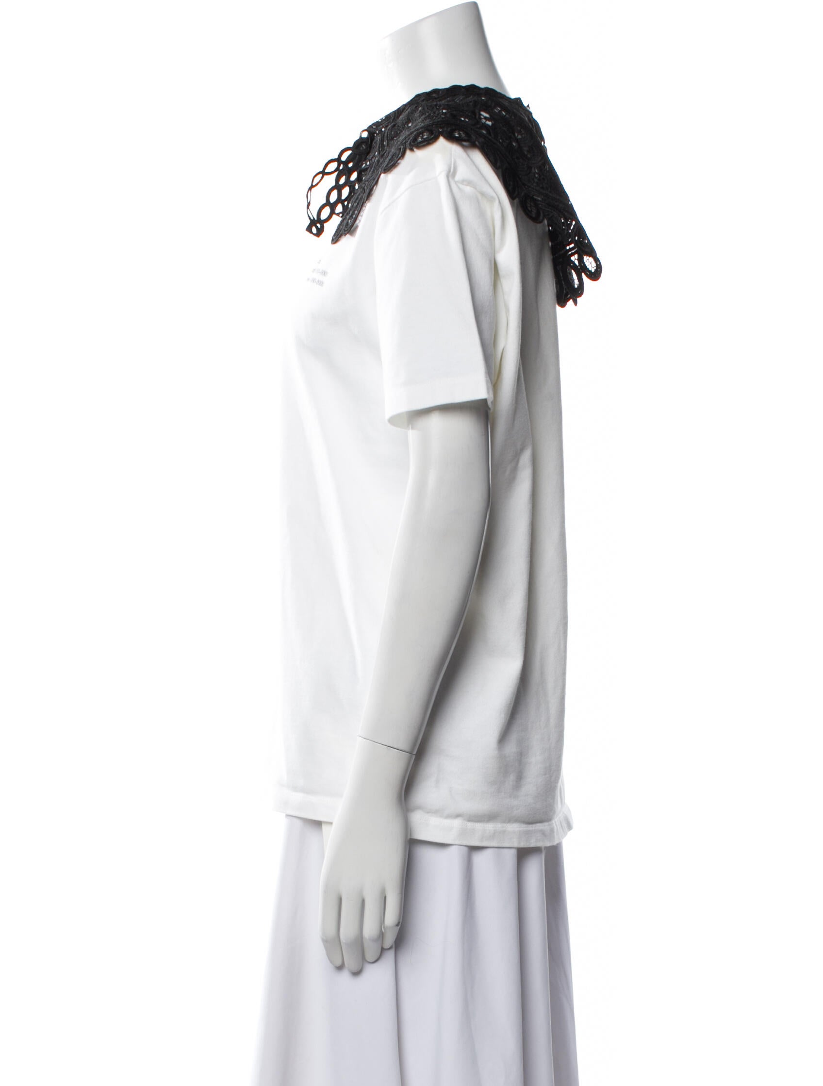 Rokh Crew Neck Short Sleeve Top