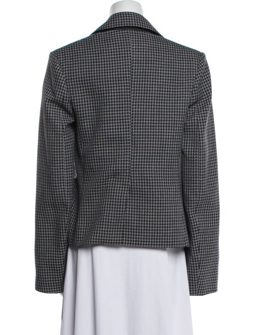 Rokh Plaid Print Blazer