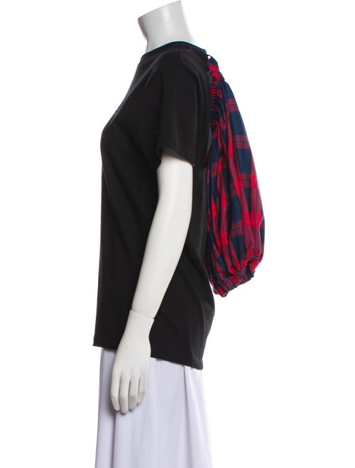 Rokh Graphic Print Crew Neck T-Shirt