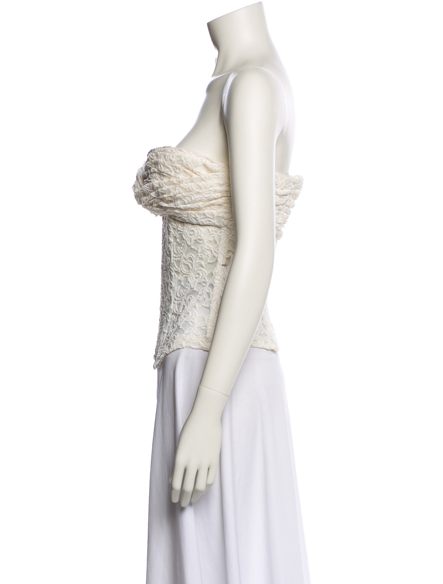 Rokh Strapless Crop Top w/ Tags