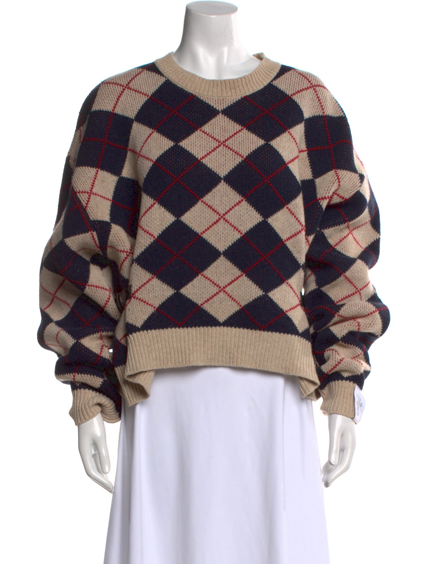 Rokh Wool Printed Sweater