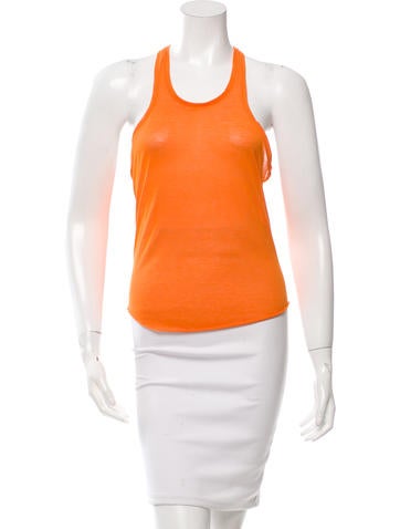 Roland Mouret Sleeveless Racerback Top