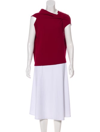 Roland Mouret Sleeveless Wool Top