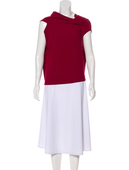 Roland Mouret Sleeveless Wool Top